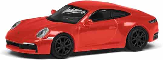 Amazon | シュコー 1/87 ポルシェ 911 (992) カレラS レッド